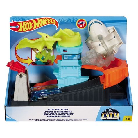 HOTWHEELS CITY NEMESIS PLAYSET PTERO PORT