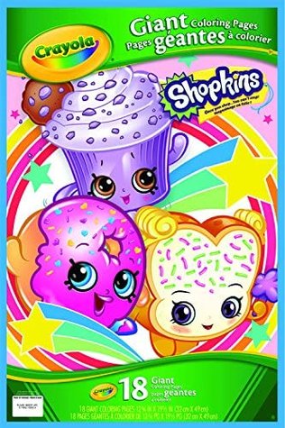 CRAYOLA SHOPKINS GIANT COLOURING PAGES