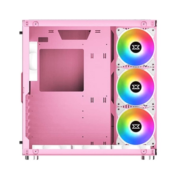 Xigmatek Aquarius Plus Queen ATX Case, Pink
