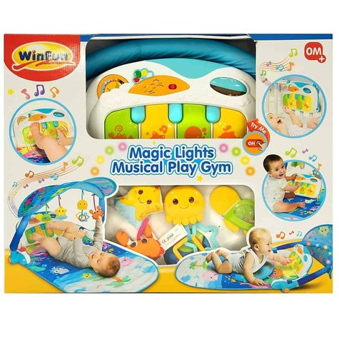 Magic lights and musical play gym online