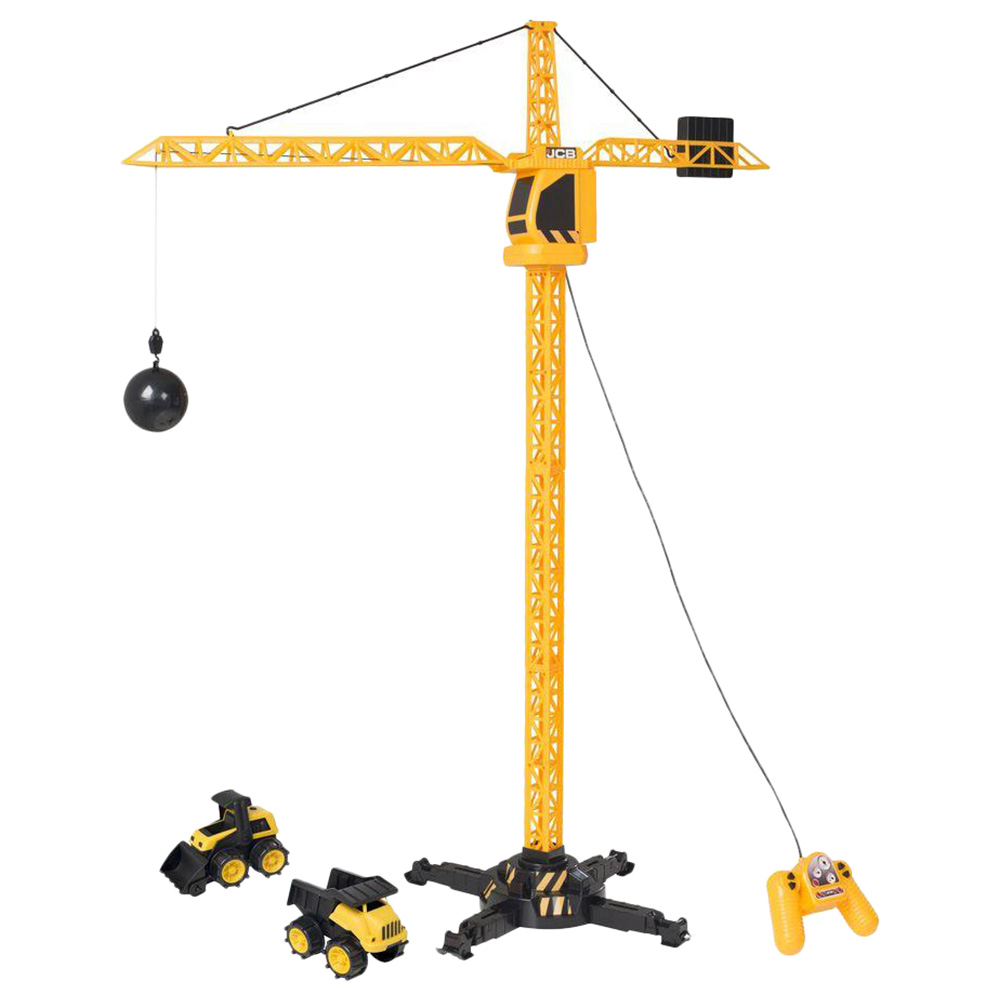 Teamsterz JCB Remote Control Tower Crane, constructions toys, kids  childrens children's, cranes, towers, jcbs tall, 5050841642018