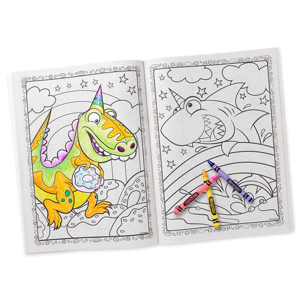 CRAYOLA UNICREATURES COLORING BOOK